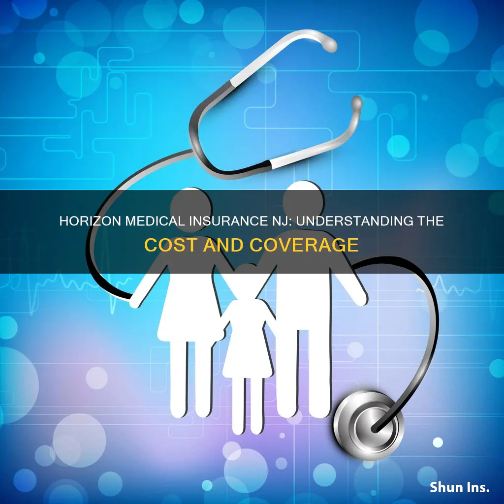 how much is horizon medical insurance nj