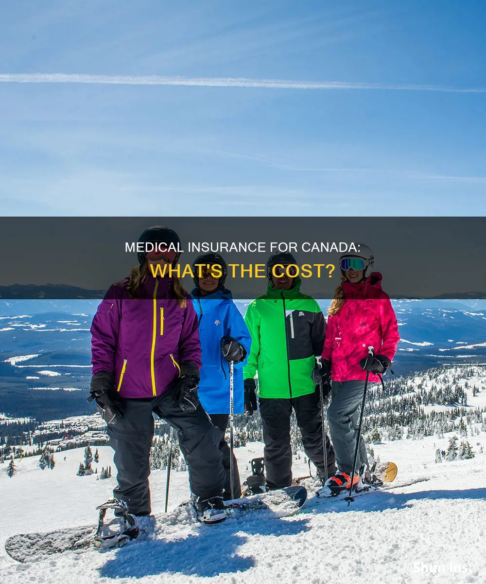 how much is medical insurance for a trip to canada