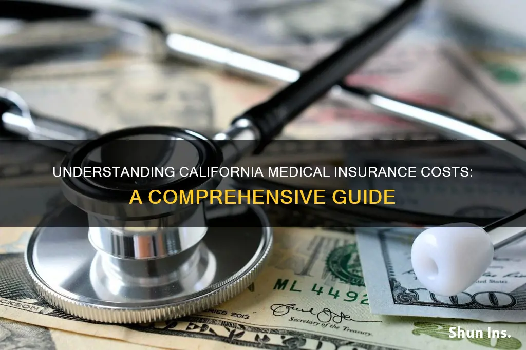 how much is medical insurance in California