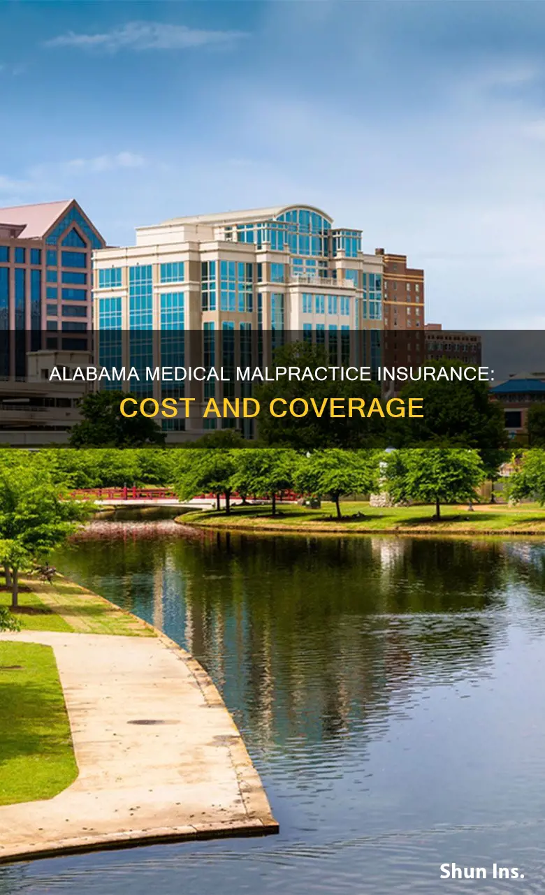 how much is medical malpractice insurance in alabama