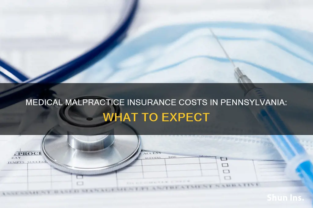 how much is medical malpractice insurance in Pennsylvania