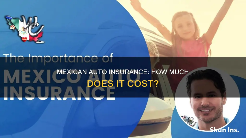 how much is mexican auto insurance