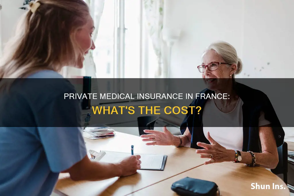 how much is private medical insurance in france