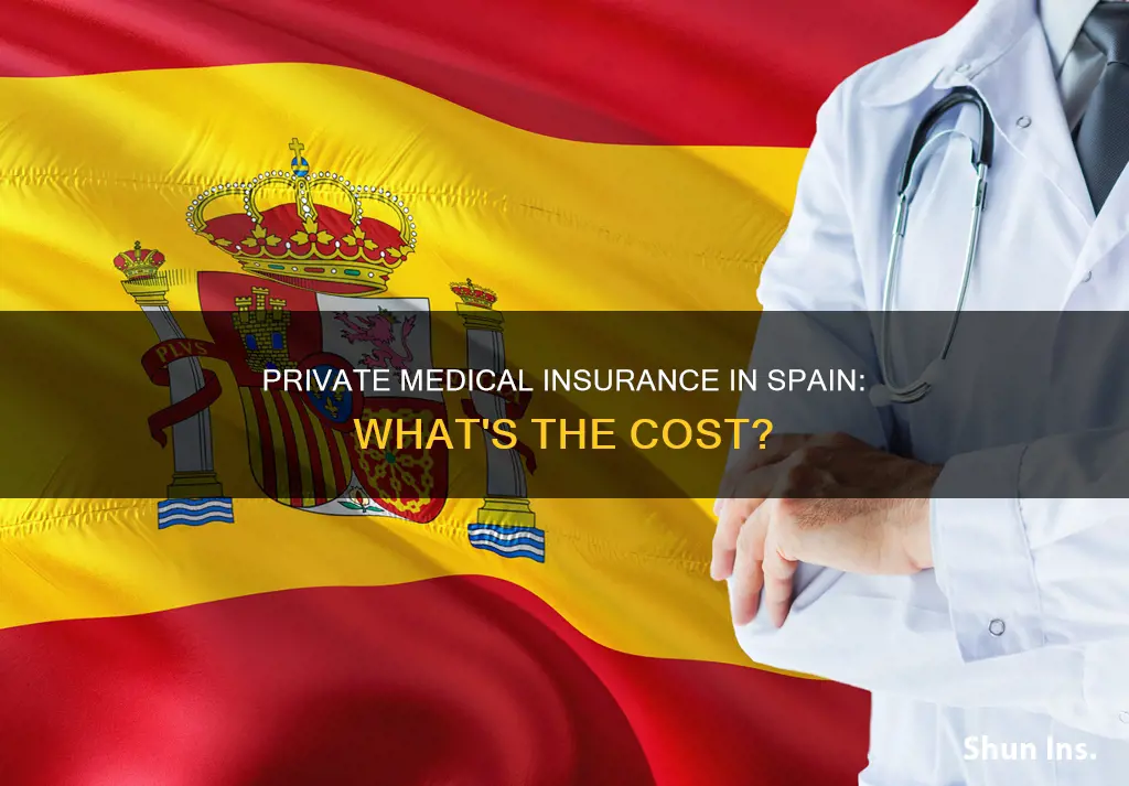 how much is private medical insurance in spain