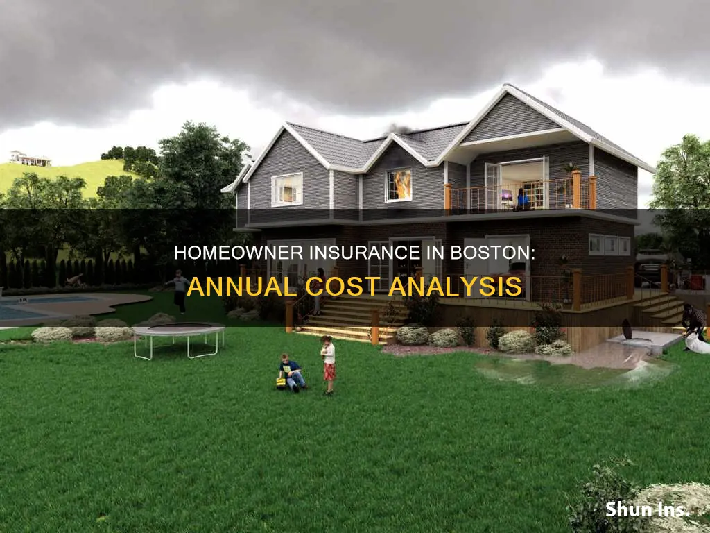 how much is the annual homeowner insurance in boston