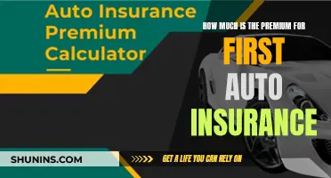 Auto Insurance Premiums: How Much Does First-Time Coverage Cost?