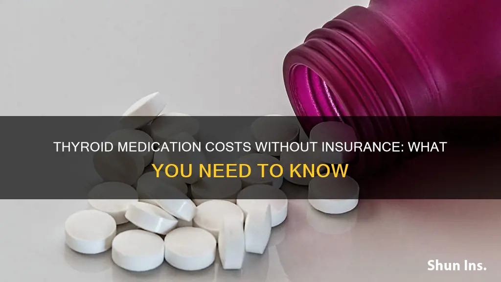 how much is thyroid medication without insurance
