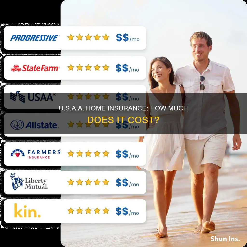 how much is usaa homeowners insurance