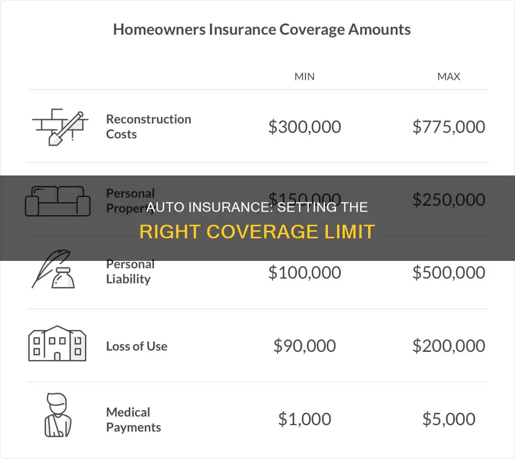 how much limit should I have for auto insurance