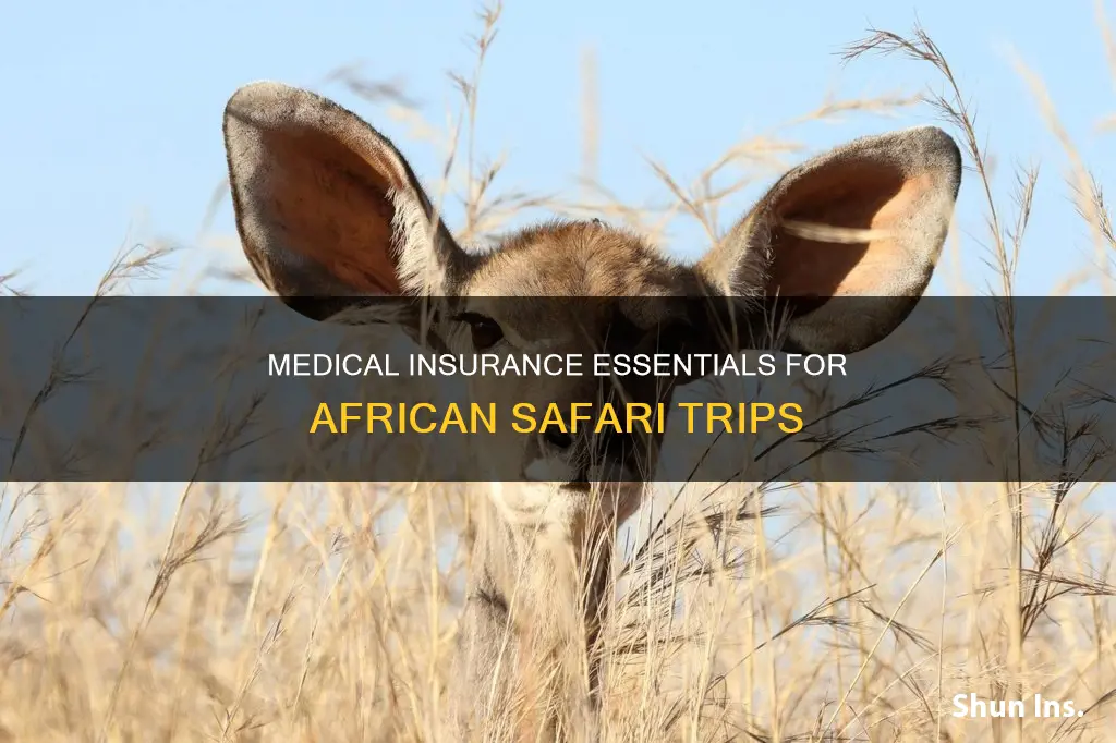 how much medical insurance for african safari