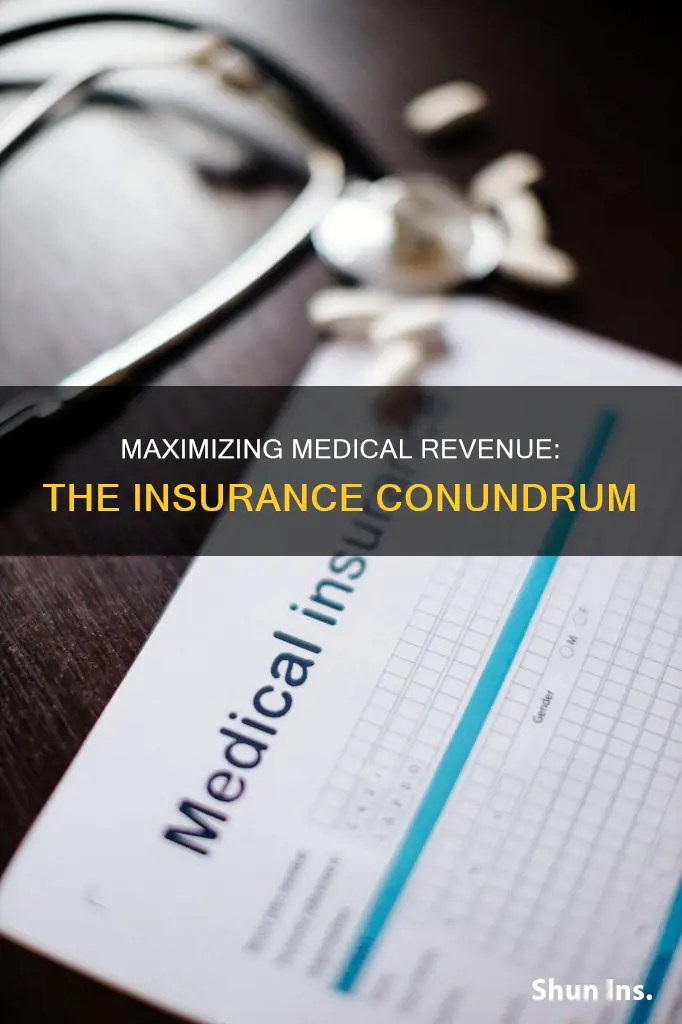how much of revenue medical should be insurance
