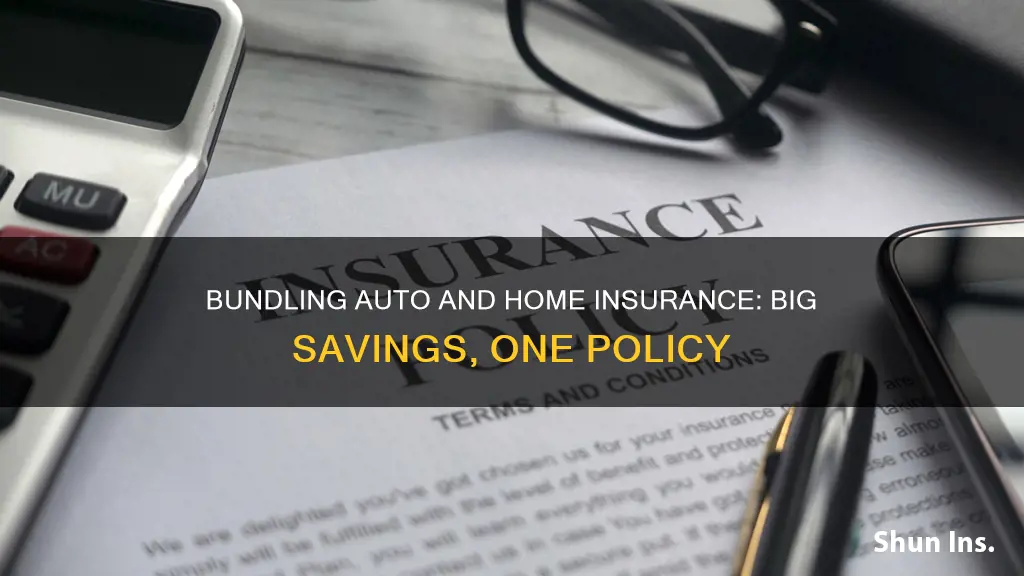 how much saved by bundling auto and homeowners insurance