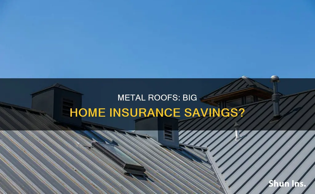 how much savings on homeowners insurance for metal roof