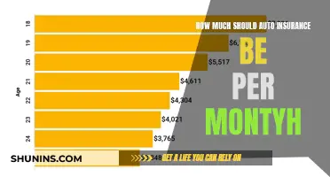 Auto Insurance: What's a Fair Monthly Cost?