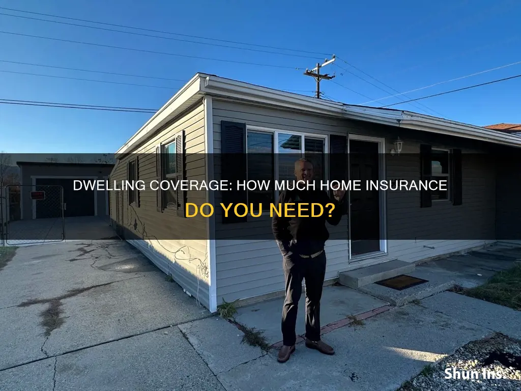 how much to cover dwelling in homeowners insurance