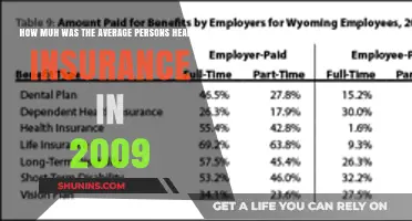 Average Health Insurance Costs for Individuals in 2009 Revealed
