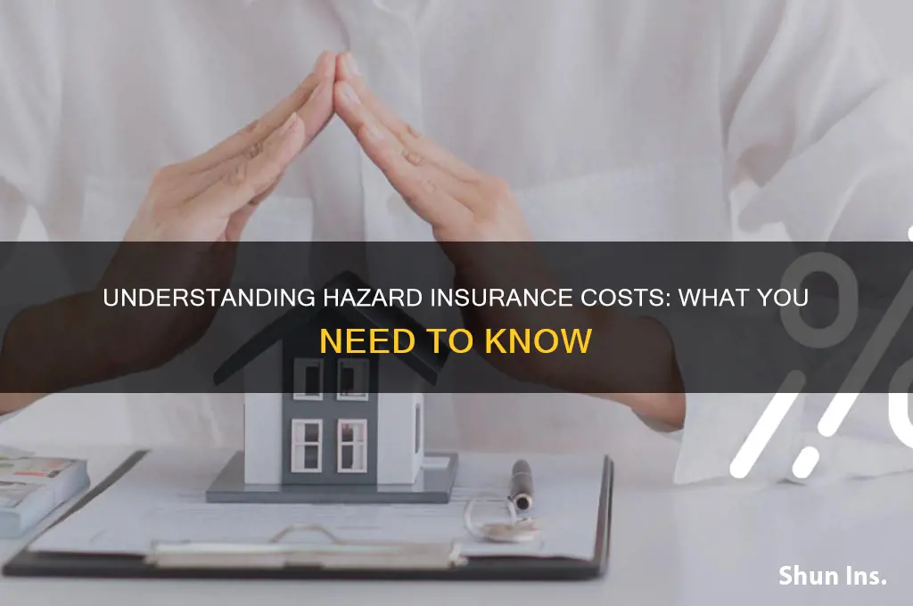 how muich is hazard insurance