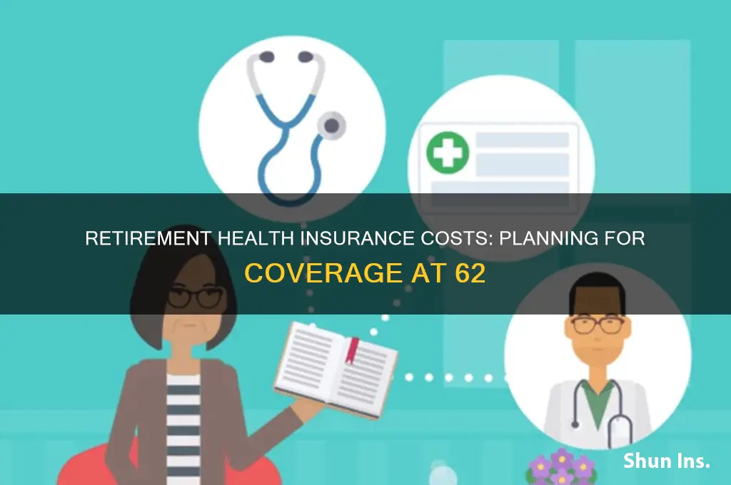 how mush is health insurance for reritrement at 62