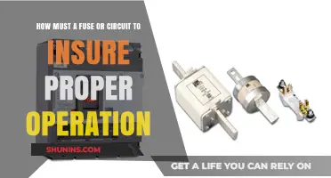 Ensuring Circuit Safety: Proper Fuse and Circuit Operation Guide