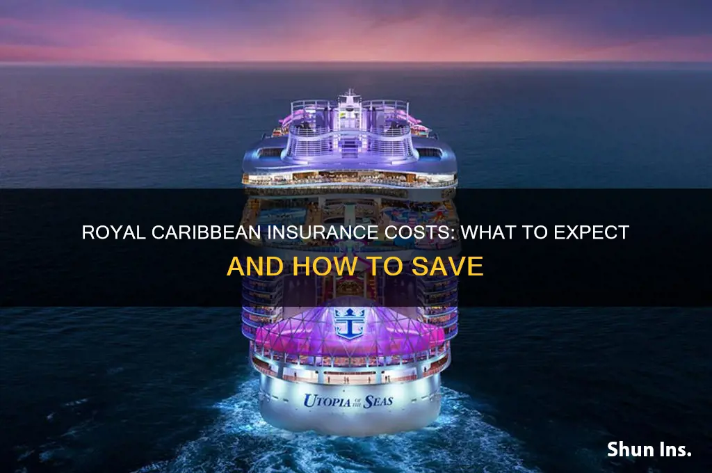 how muxh does royal caribbean charge for insurance