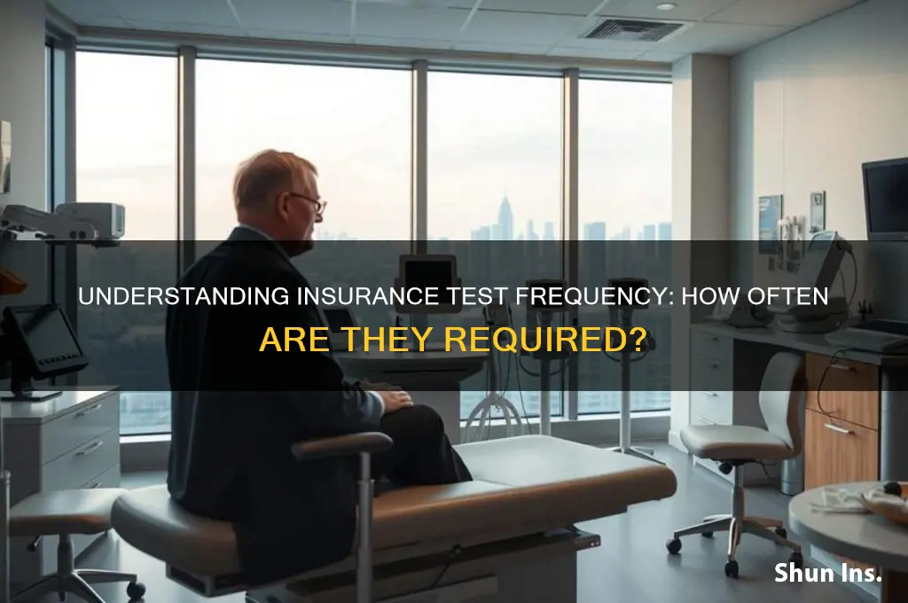 how often are insurance tests