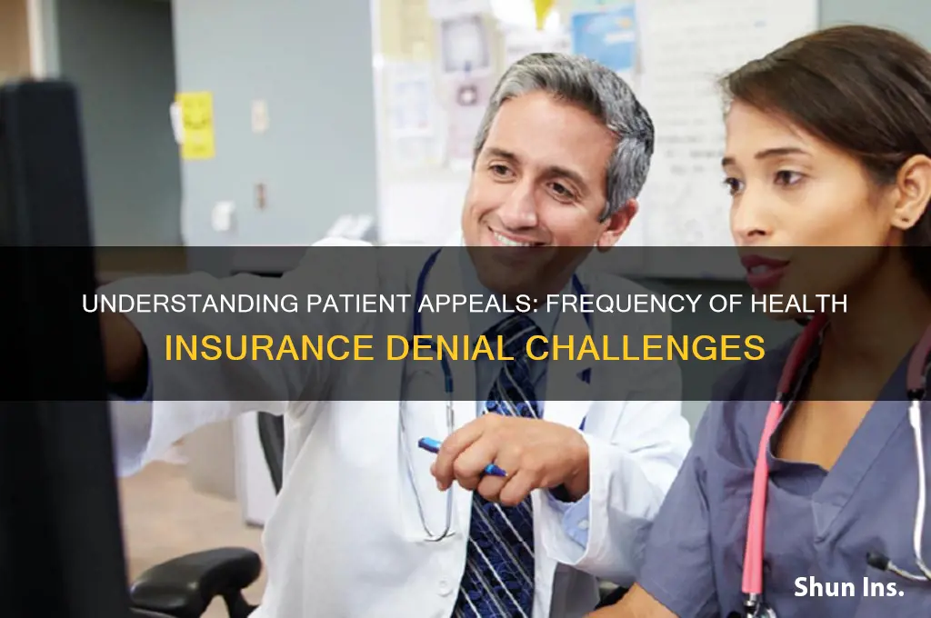 how often do patients appeal health insurance denials