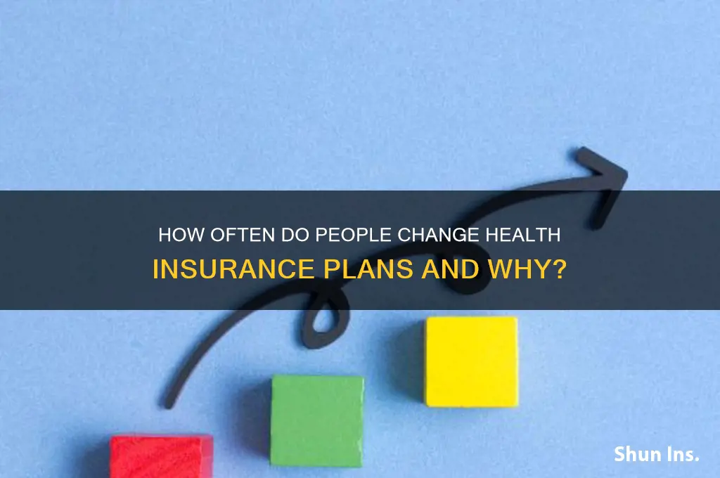 how often do people switch health insurance pla ns
