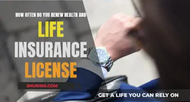 Health and Life Insurance: License Renewal Frequency Explained