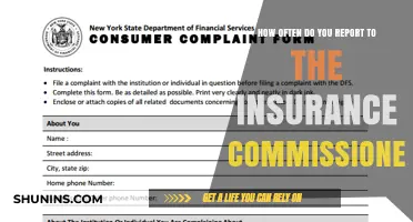 Insurance Commissioner Reporting: How Frequently Is Necessary?