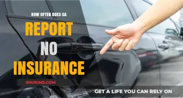 GA's No Insurance Reports: How Frequently?