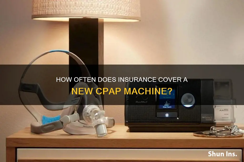 how often does insurance but a new cpap machine