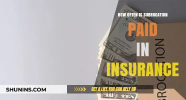 Understanding Insurance Subrogation: Frequency of Payments and Key Factors