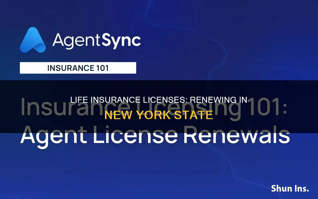 how often must nys life insurance liecnese renew