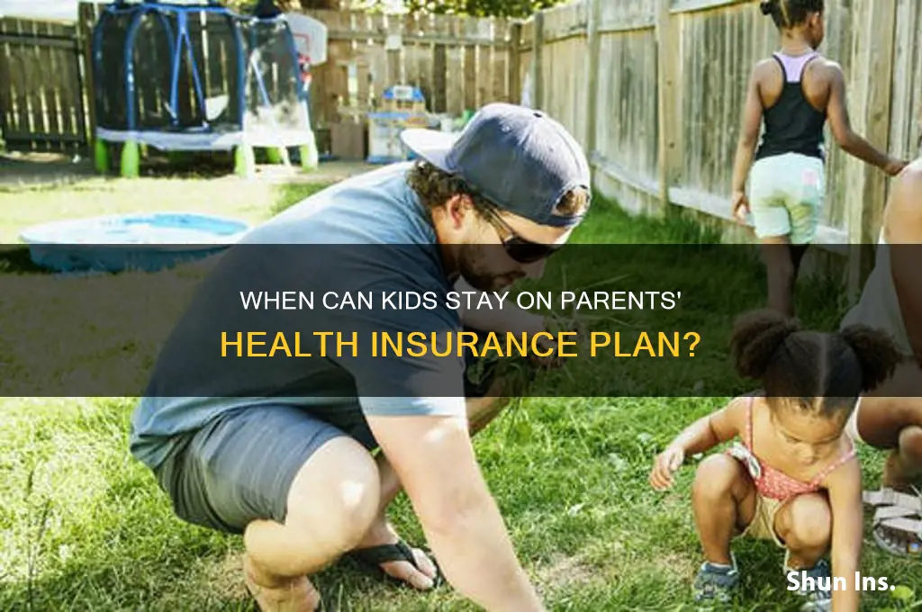 how old a child for health insurance on parents
