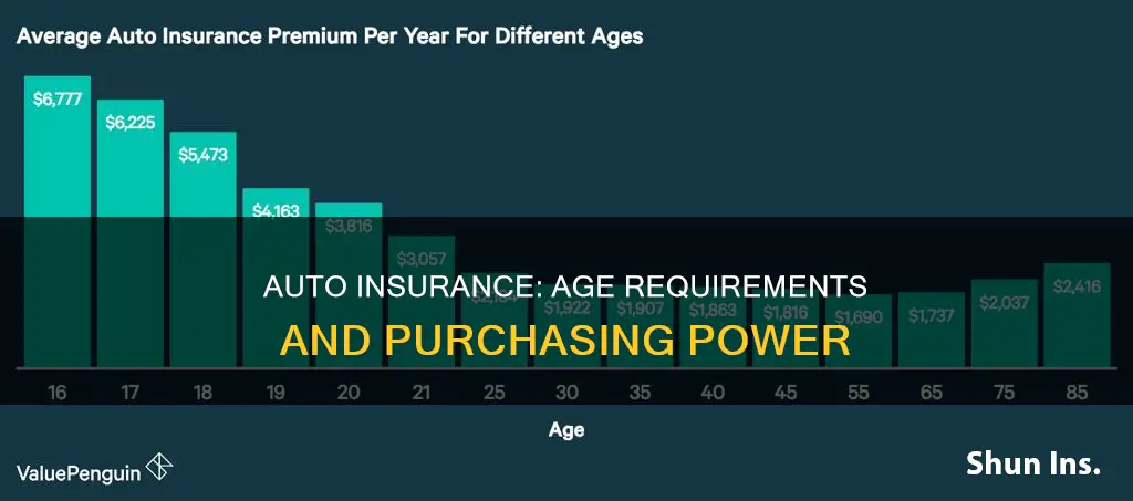 how old can you purchase auto insurance