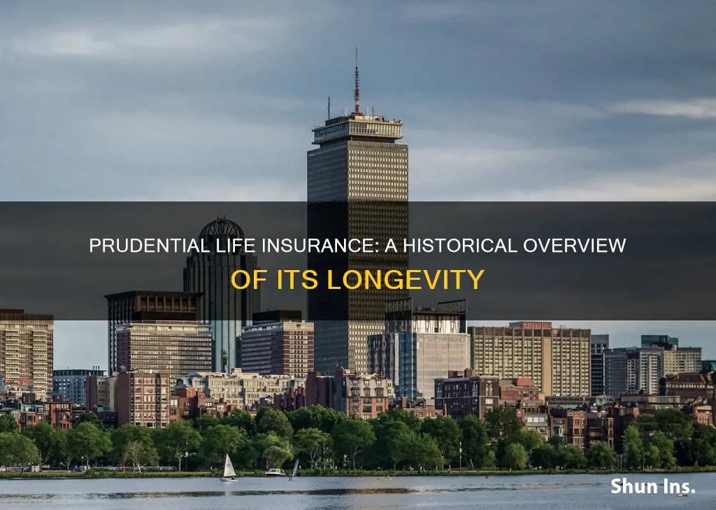 how old is prudential life insurance