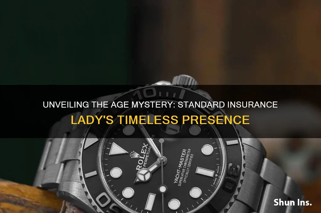 how old is standard insurance lady