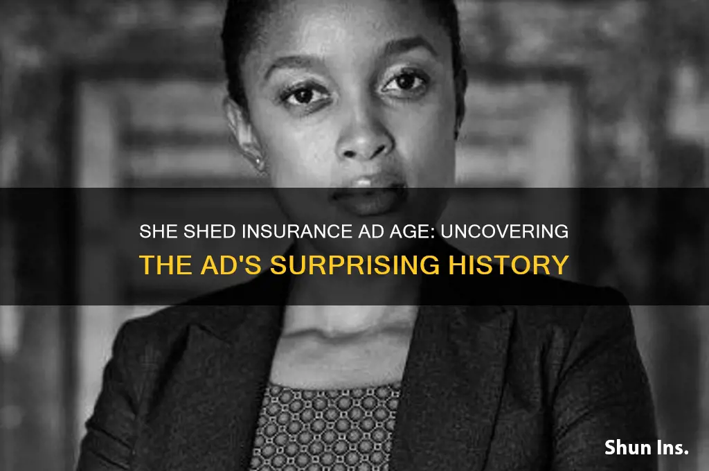 how old is the she shed insurance ad