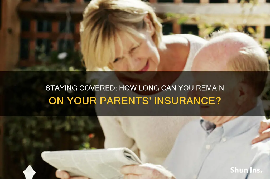 how old on parents insurance