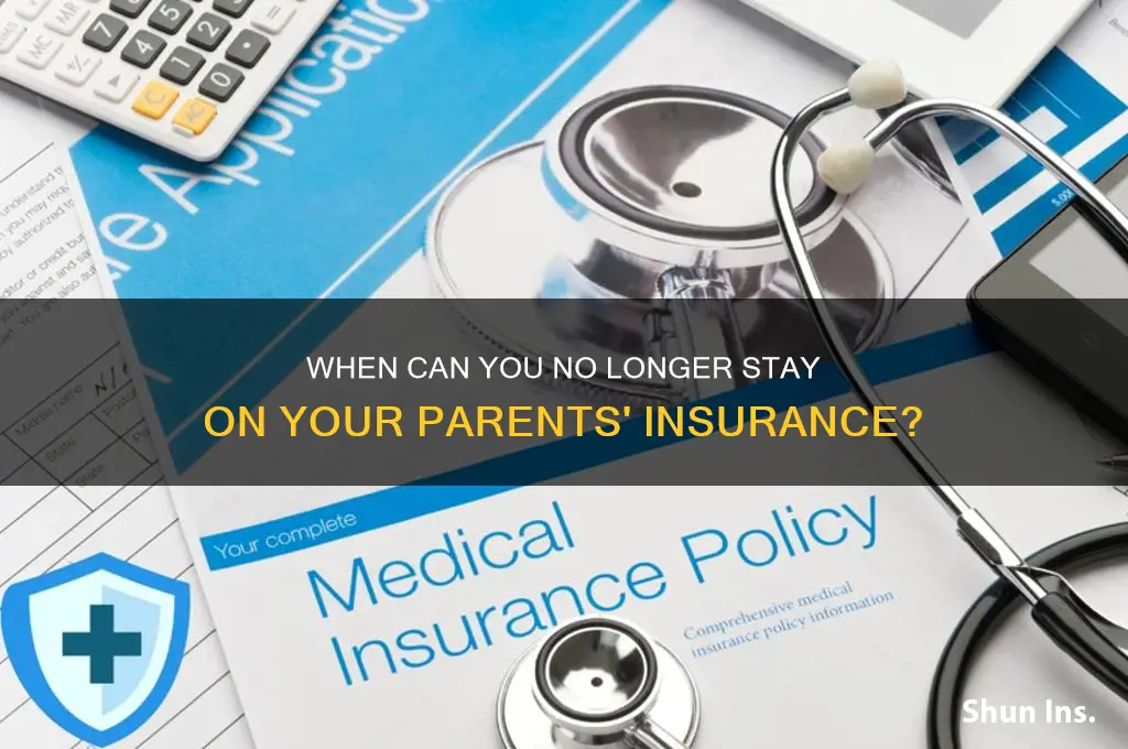 how old when off your parents insurance