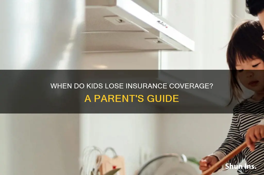 how old you kids lose insurance