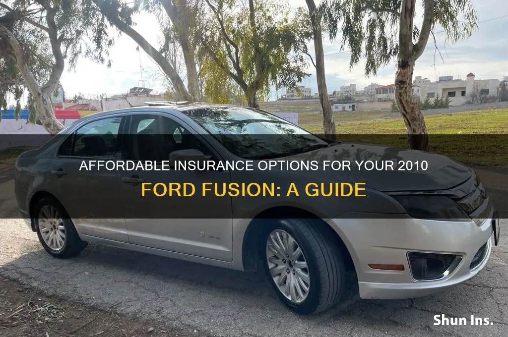 how on insurance for 2010 ford fusion