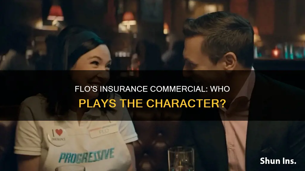 how plays flo in the insurance commercial