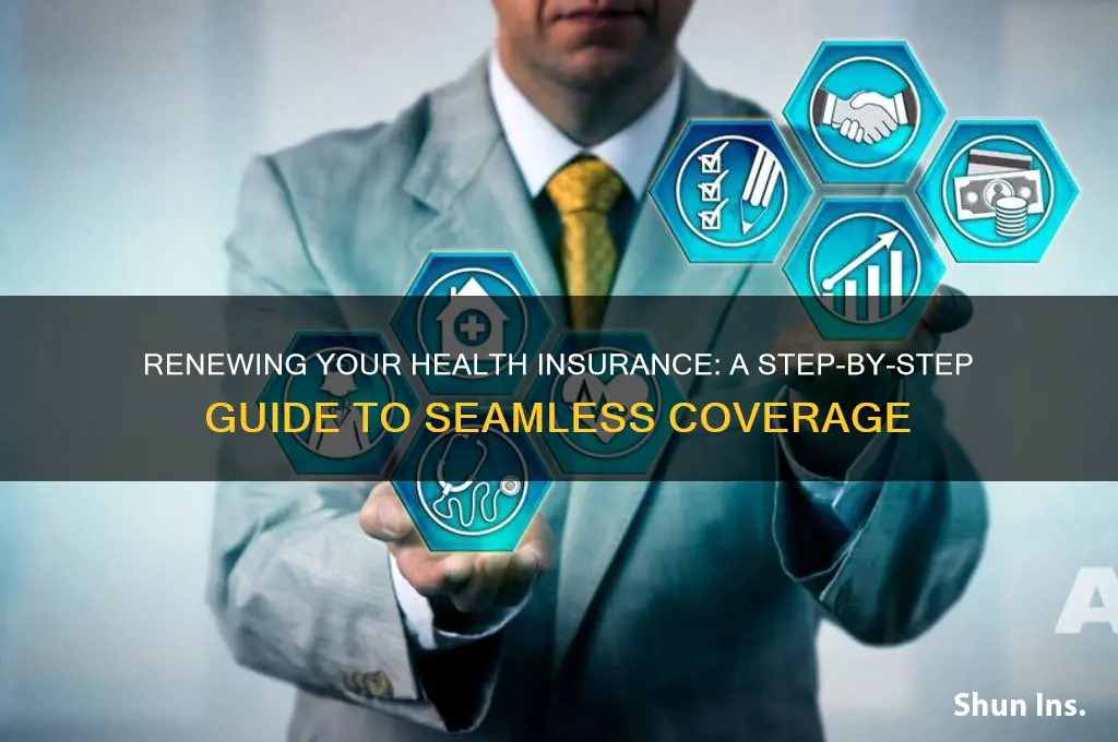 how renew health insurance