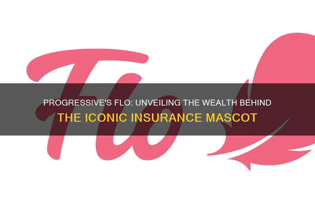 how rich is flo of the progessive insurance