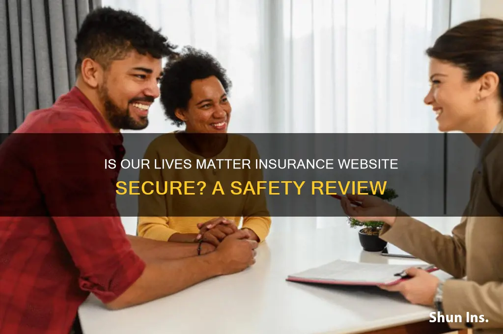 how safe is our lives matter insurance website