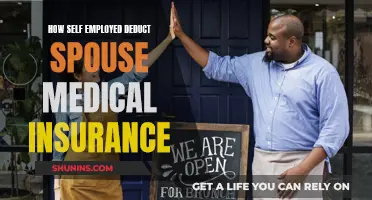 Self-Employed Tax Deduction: Spouse's Medical Insurance