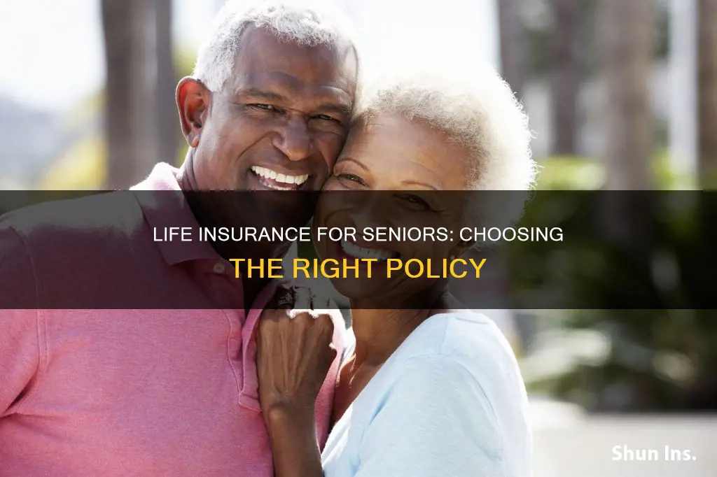 how seniors can choose the best life insurance