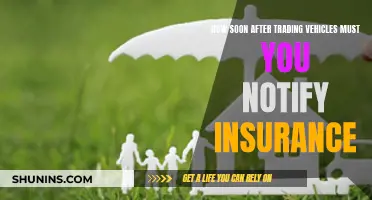 Notify Insurance After Trading Vehicles