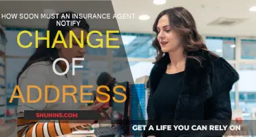 Insurance Agents: Address Change Notification Requirements